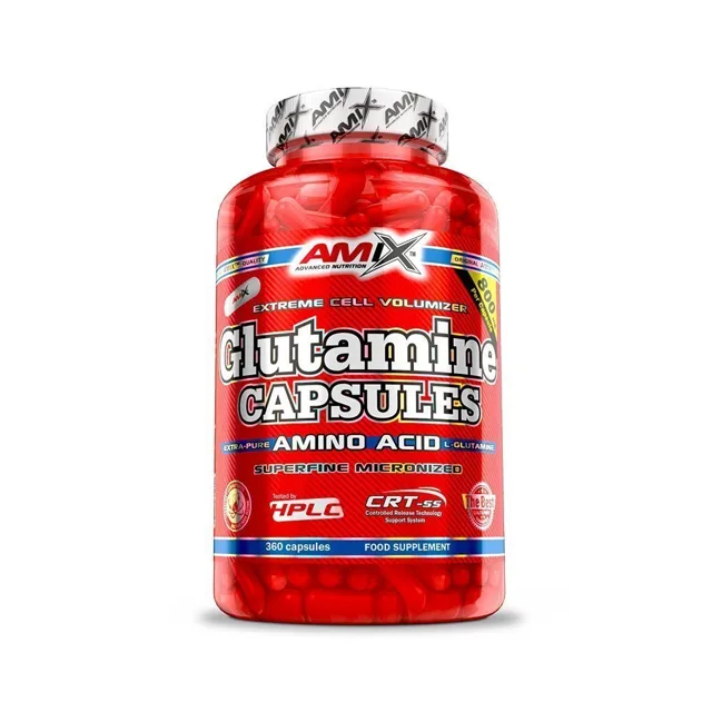 AMIX L-Glutamine Capsules, 120cps