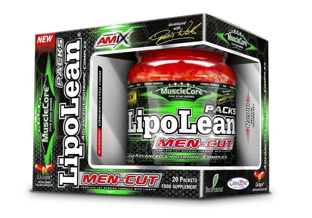 AMIX LipoLean Men-Cut Packs, 20packs
