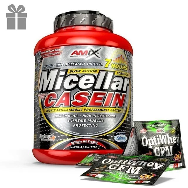 AMIX Micellar Casein, Vanilla, 2200g