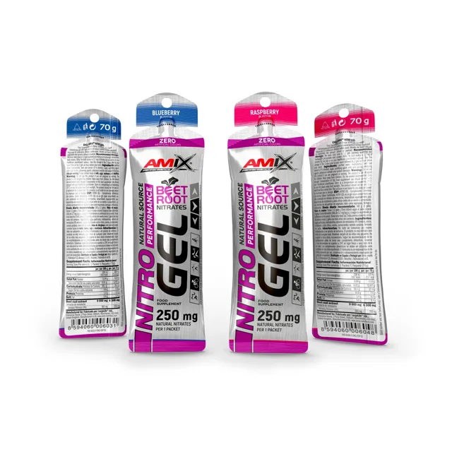 AMIX Nitro Beet Root Gel, Raspberry, 70g