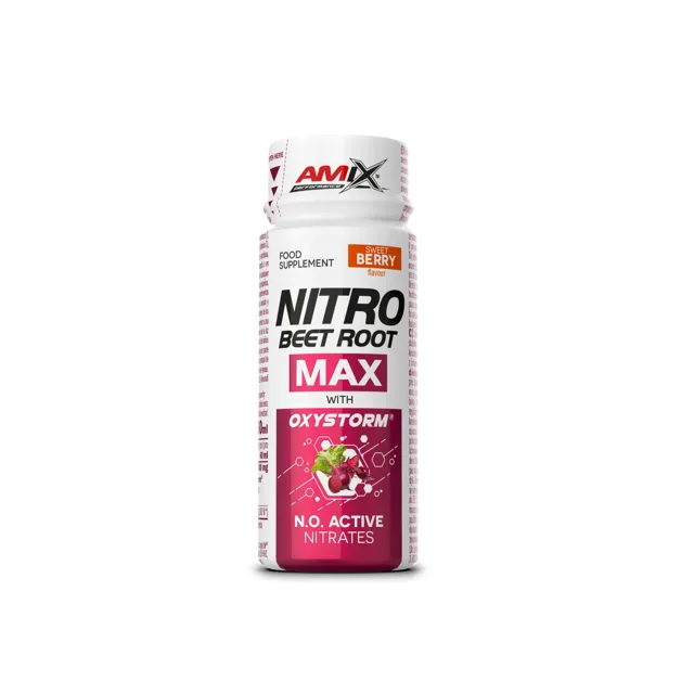 AMIX Nitro Beet Root MAX Shot, 60ml, Sweet berry