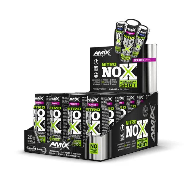AMIX NitroNox Shot, 20x60ml, Berries