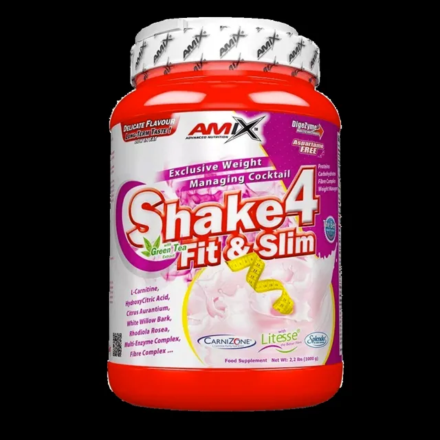 Amix Nutrition Shake 4 Fit&Slim 1000g - banán