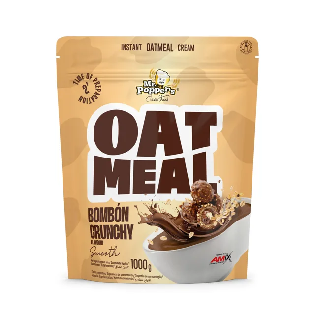 AMIX Oat Meal, 1000g, salted caramel ice-cream