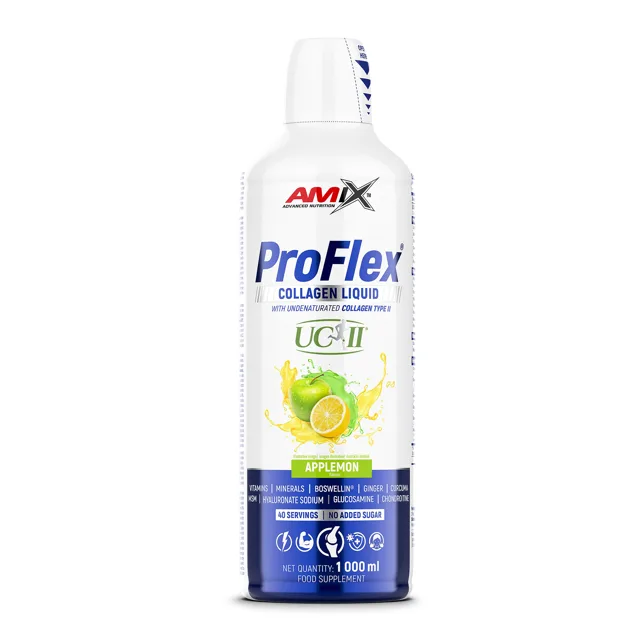 AMIX ProFlex Collagen Liquid, 1000ml, Applemon