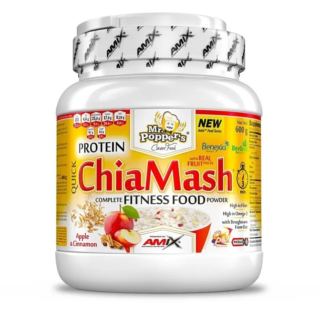 AMIX Protein ChiaMash, Hazelnut-Wallnut, 600g