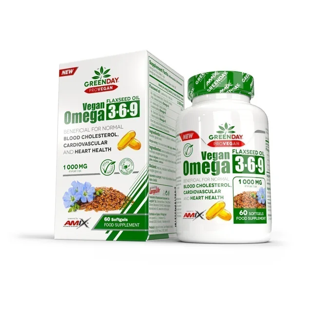 AMIX ProVegan Omega 3-6-9, 60softgels