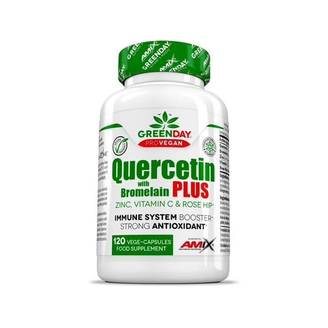 AMIX ProVegan QUERCETIN with Bromelain Plus, 120cps
