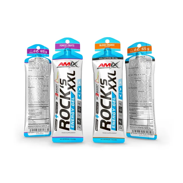 AMIX Rock's Energy Gel XXL, Lemon, 65g