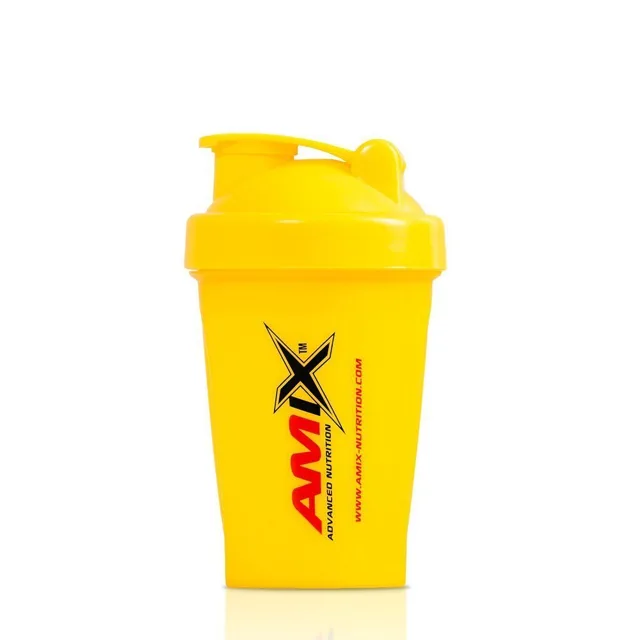 AMIX Shaker Color 400ml, žlutá, 400ml