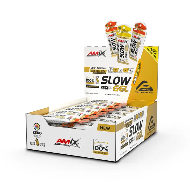AMIX Slow Gel, Mango, 40x45g