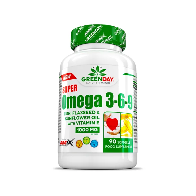 AMIX Super Omega 3-6-9, 90softgels