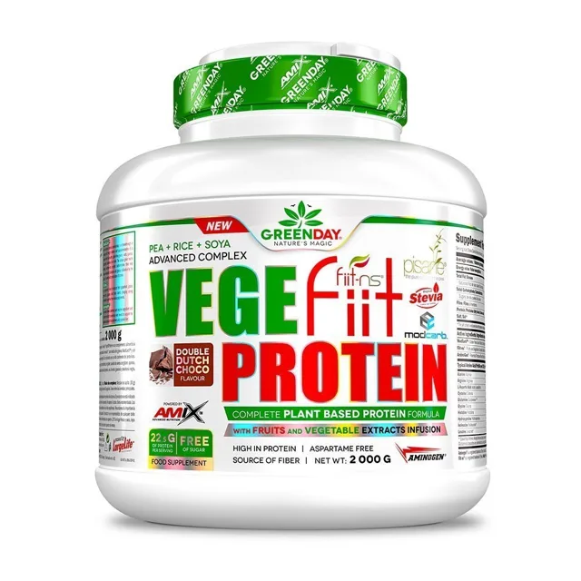AMIX Vege-Fiit Protein, Peanut-Choco-Caramel, 2000g