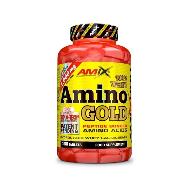 AMIX Whey Amino Gold, 180tbl