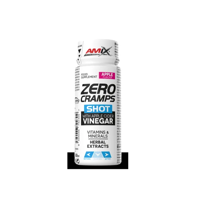 AMIX Zero Cramps Shot, Apple, 60ml