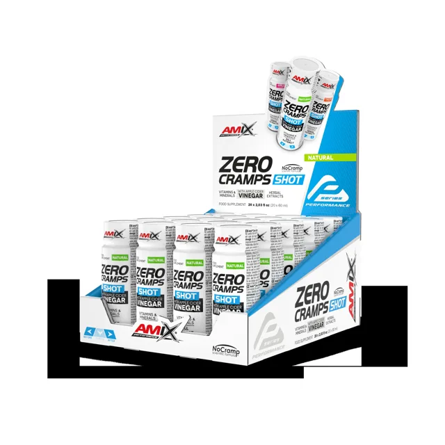 AMIX Zero Cramps Shot, Natural, 20x60ml