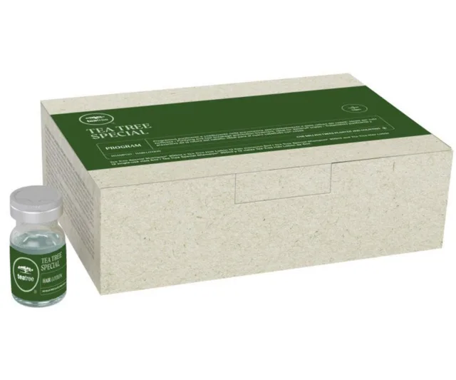 Ampulky proti padání vlasů Paul Mitchell Tea Tree Special Hair Lotion - 12 x 6 ml + dárek zdarma