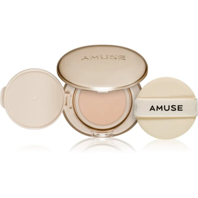 AMUSE Dew Jelly Master Cushion dlouhotrvající make-up v houbičce se střední UV ochranou odstín 1.5 Natural 15 g