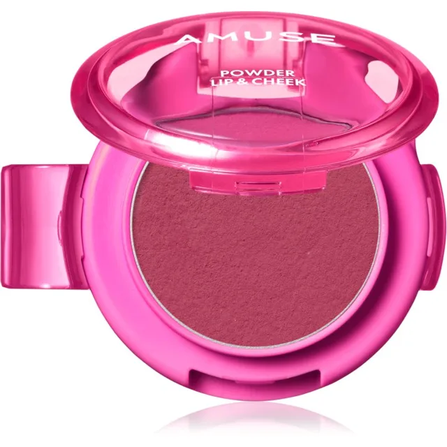 AMUSE Powder Lip & Cheek krémový pudr na rty a tváře odstín 11 Valentine 4 g