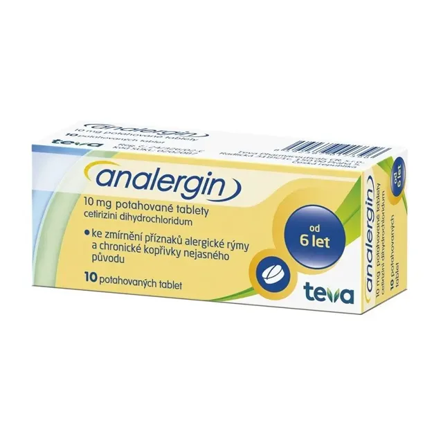 Analergin por.tbl.flm. 10 x 10 mg