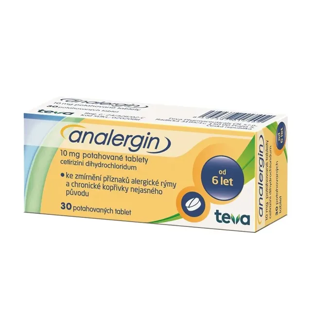 Analergin por.tbl.flm. 30 x 10 mg