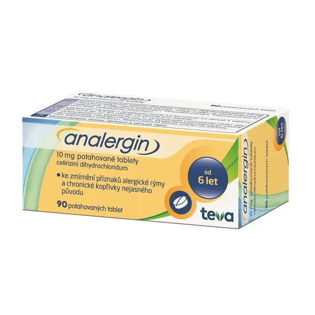Analergin por.tbl.flm. 90 x 10 mg