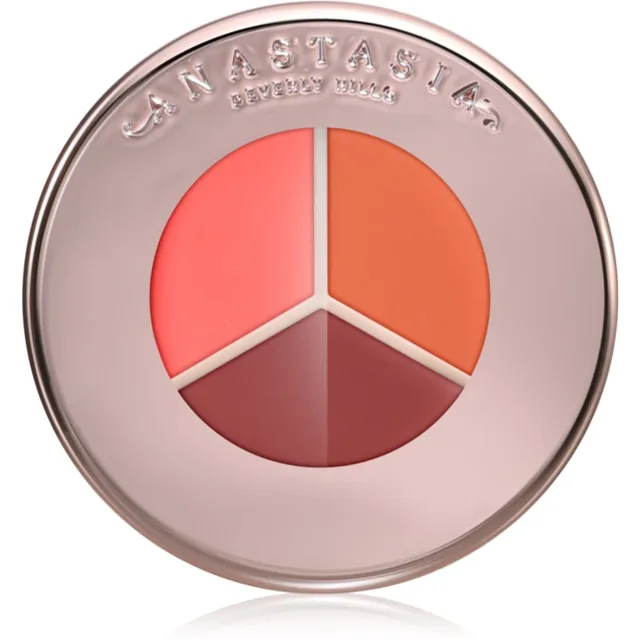 Anastasia Beverly Hills Magic Touch Blush Trio trio tvářenka s gelovou texturou odstín Peach Trio 3 g