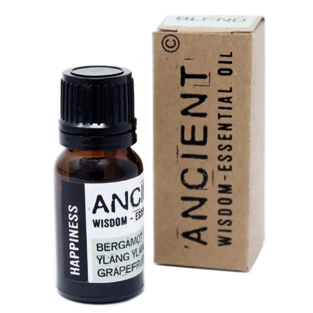 Ancient Wisdom Bergamot - Ylang Ylang - Grapefruit Směs esenciálních olejů ŠTĚSTÍ - 10 ml