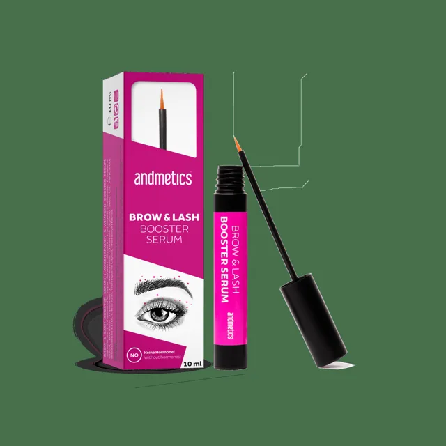 ANDMETICS růstové sérum na řasy a obočí LASH BOOSTER, 10ml