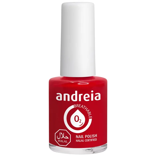 Andreia Andreia, halal lak na nehty, odstín B6 Červená, 10,5 ml