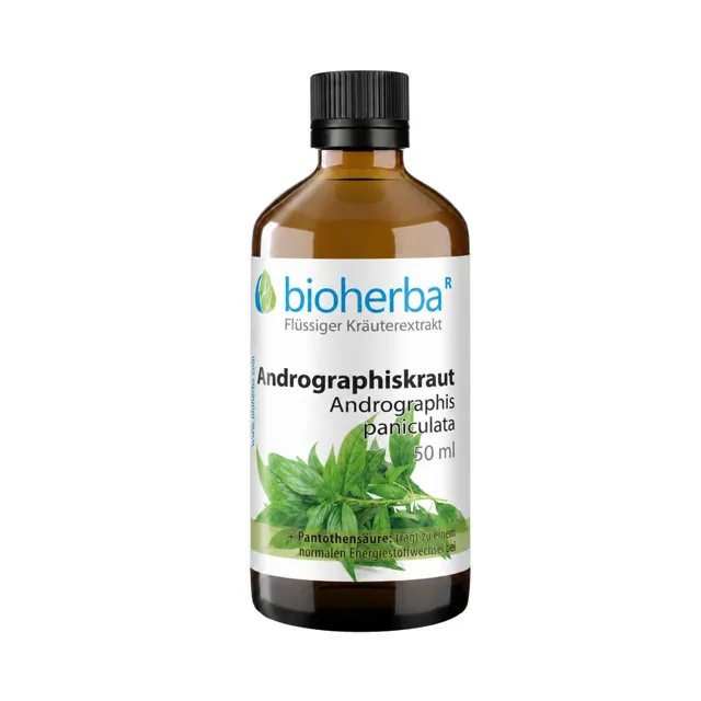 Andrographis – tinktura kapky – 50 ml – Bioherba