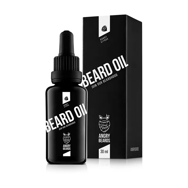 ANGRY BEARDS Bobby citrus Olej na vousy 30 ml
