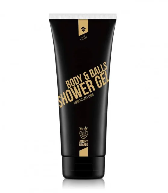 Angry Beards Body &amp; Balls Shower Gel Jack Saloon 230 ml