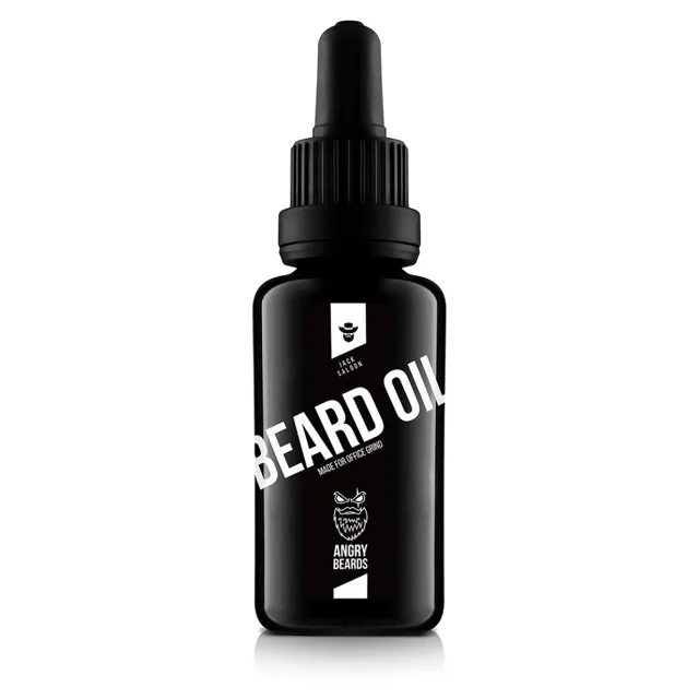 ANGRY BEARDS Olej na vousy Jack Saloon 30 ml