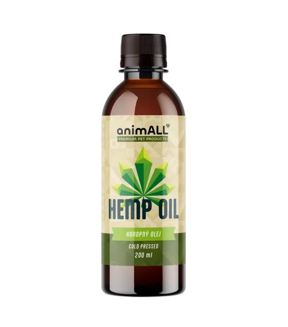 animALL Konopný olej 200 ml