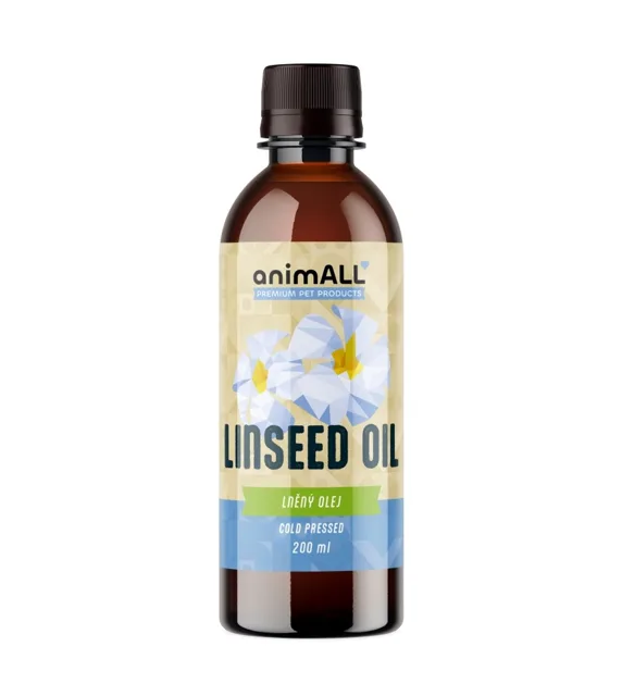 animALL Lněný olej 200 ml