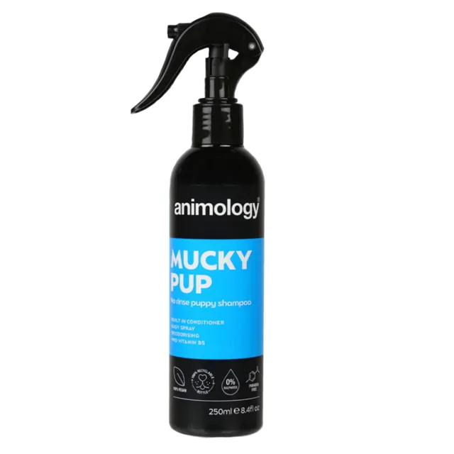 ANIMOLOGY Mucky pup bezoplachový šampon ve spreji pro štěňata 250 ml
