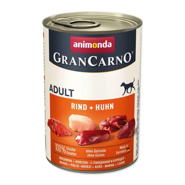 Animonda Adult hovězí a kuře konzerva 400 g