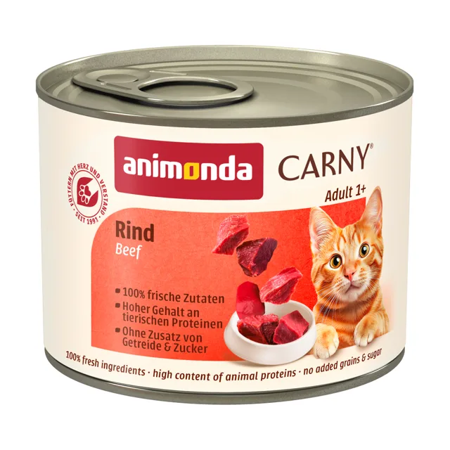 animonda Carny Adult 12 x 200 g - Kuřecí & losos