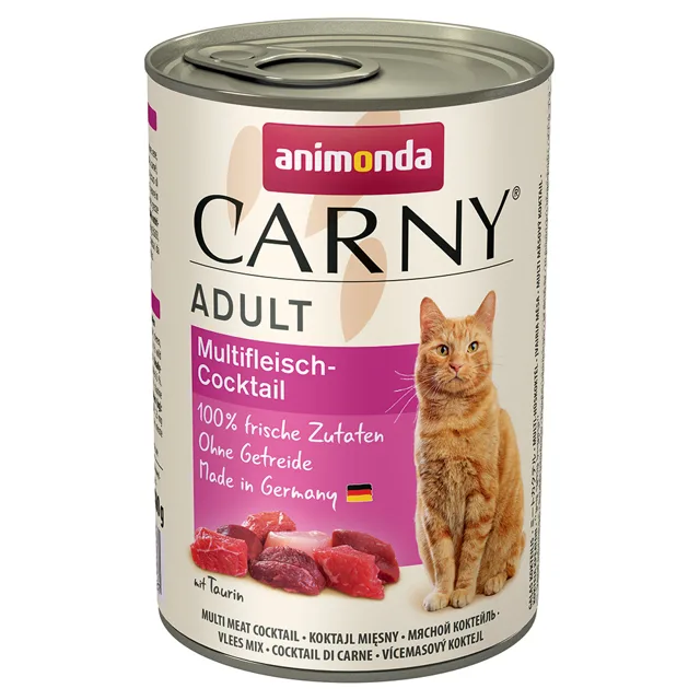 animonda Carny Adult 12 x 400g - kreace s hovězím