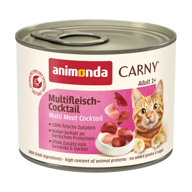 Animonda Carny Adult 6 x 200 g - Masový koktejl