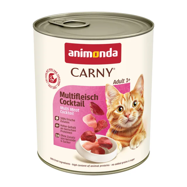 animonda Carny Adult 6 x 800 g - Masový koktejl