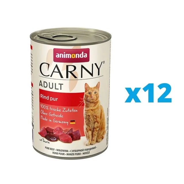 ANIMONDA Carny Adult Hovězí 12 x 400 g