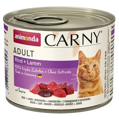 ANIMONDA Carny Adult hovězí &amp; jehněčí 200 g