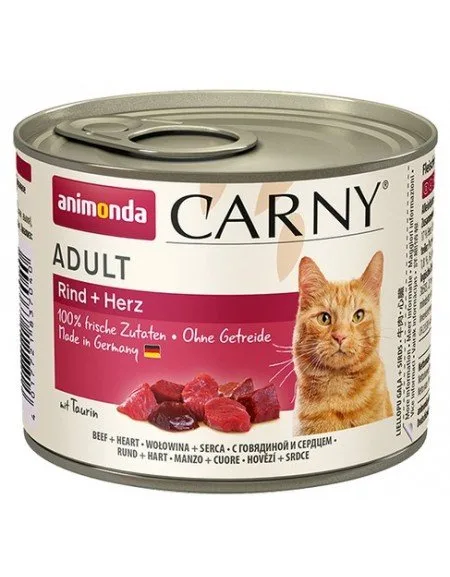 ANIMONDA Carny Adult hovězí &amp; krůtí srdíčka 200 g