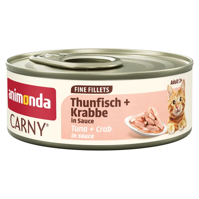 animonda Carny Adult jemné filety v omáčce 12 x 60 g - tuňák