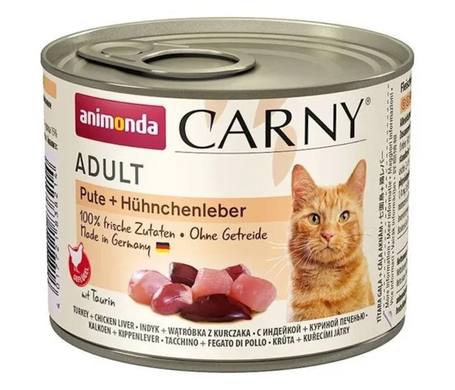 ANIMONDA Carny Adult Krůta a kuřecí játra 200 g