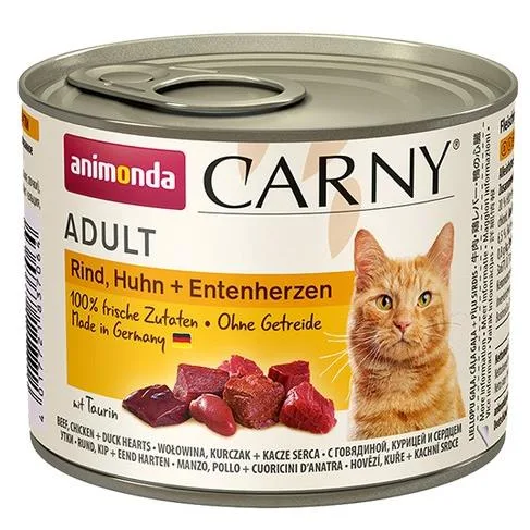 ANIMONDA Carny Adult Kuře &amp; Kachni srdce 200 g