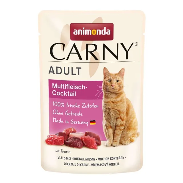ANIMONDA Carny Adult Masový koktejl 85g kapsička pro kočky