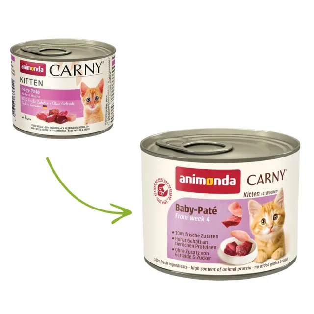 Animonda Carny Baby Paté Kuřecí/Hovězí - 200g